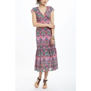 Vanessa Virginia Mural Maxi Dress